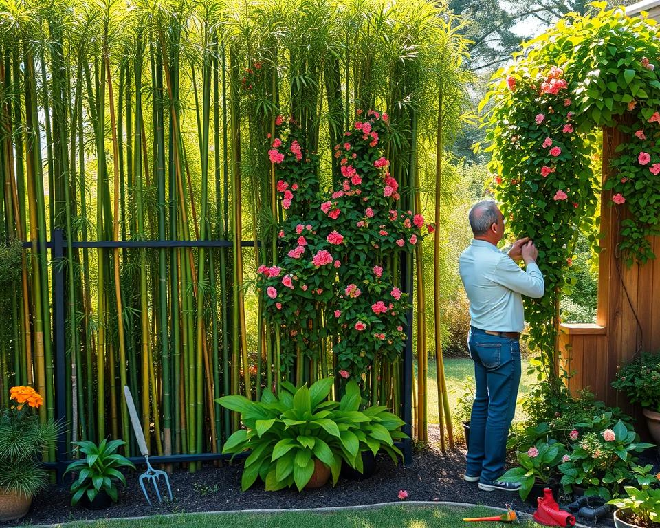 garden privacy screen