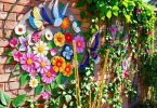 Garden wall art