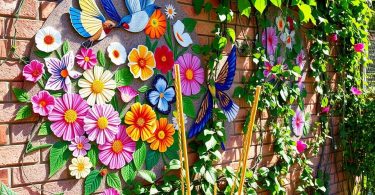 Garden wall art