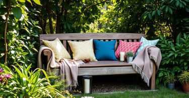 Wooden Garden Bench