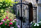 Iron Garden Gates