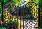 metal gates for garden